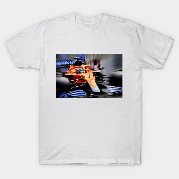 McLaren MCL36 F1 T-Shirt by DeVerviers